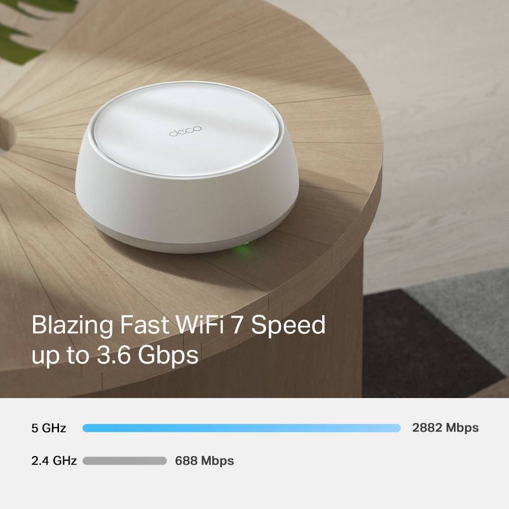 Sistema Mesh TP-Link Deco BE25 BE3600 Dual-Band WiFi 7 2.5GbE