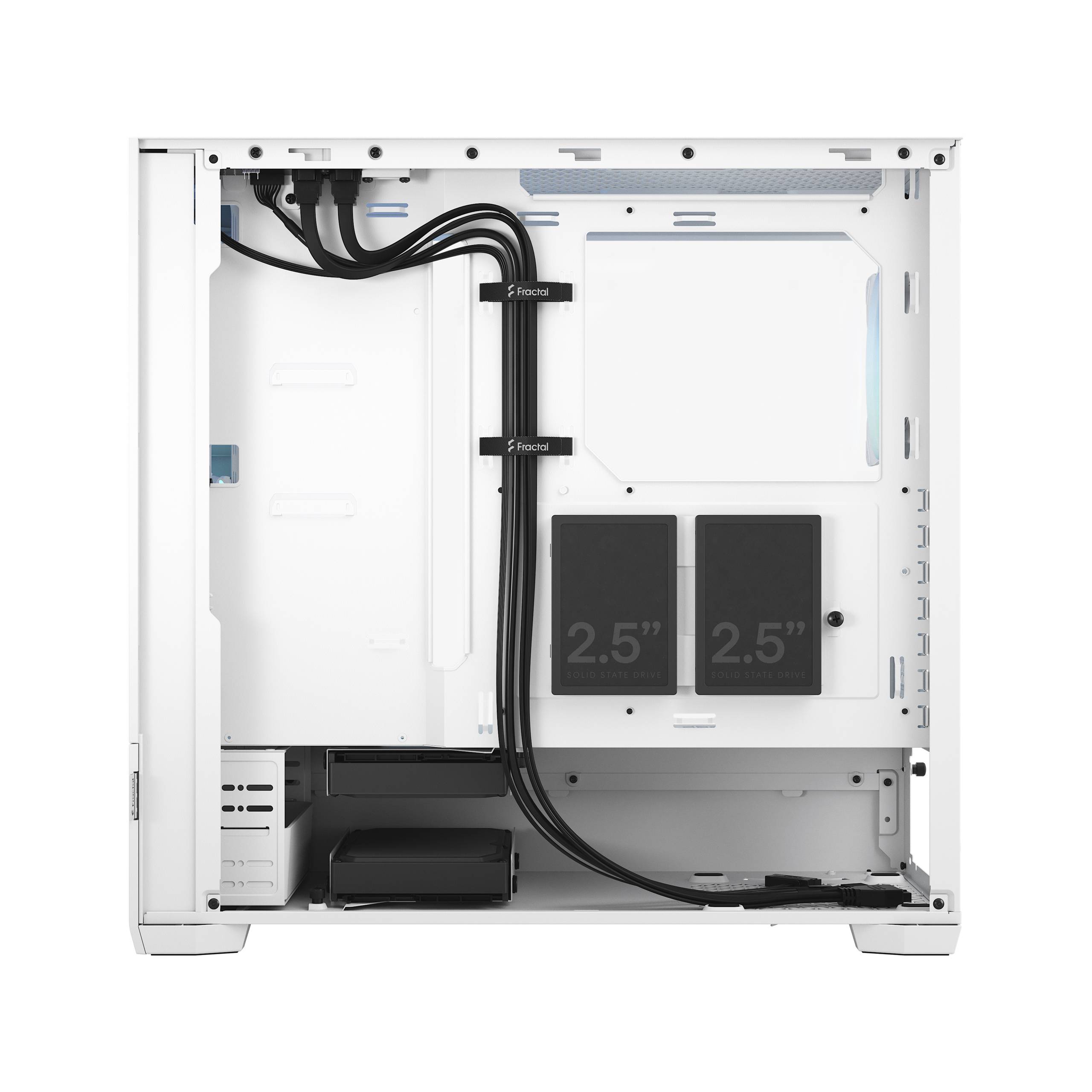Caixa ATX Fractal Design Pop Air RGB White TG Clear Tint | PCDIGA