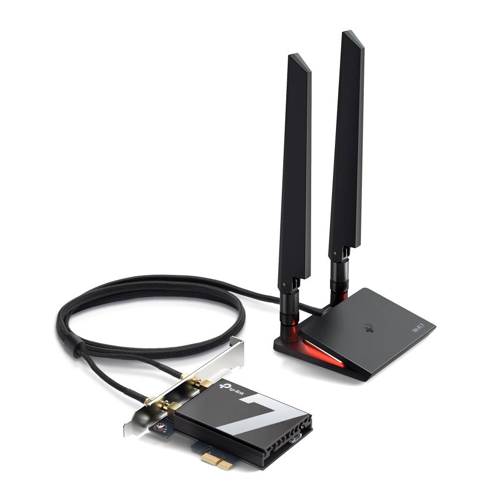 Placa de Rede TP-Link Archer TBE550E BE9300 PCI Express Tri-Band