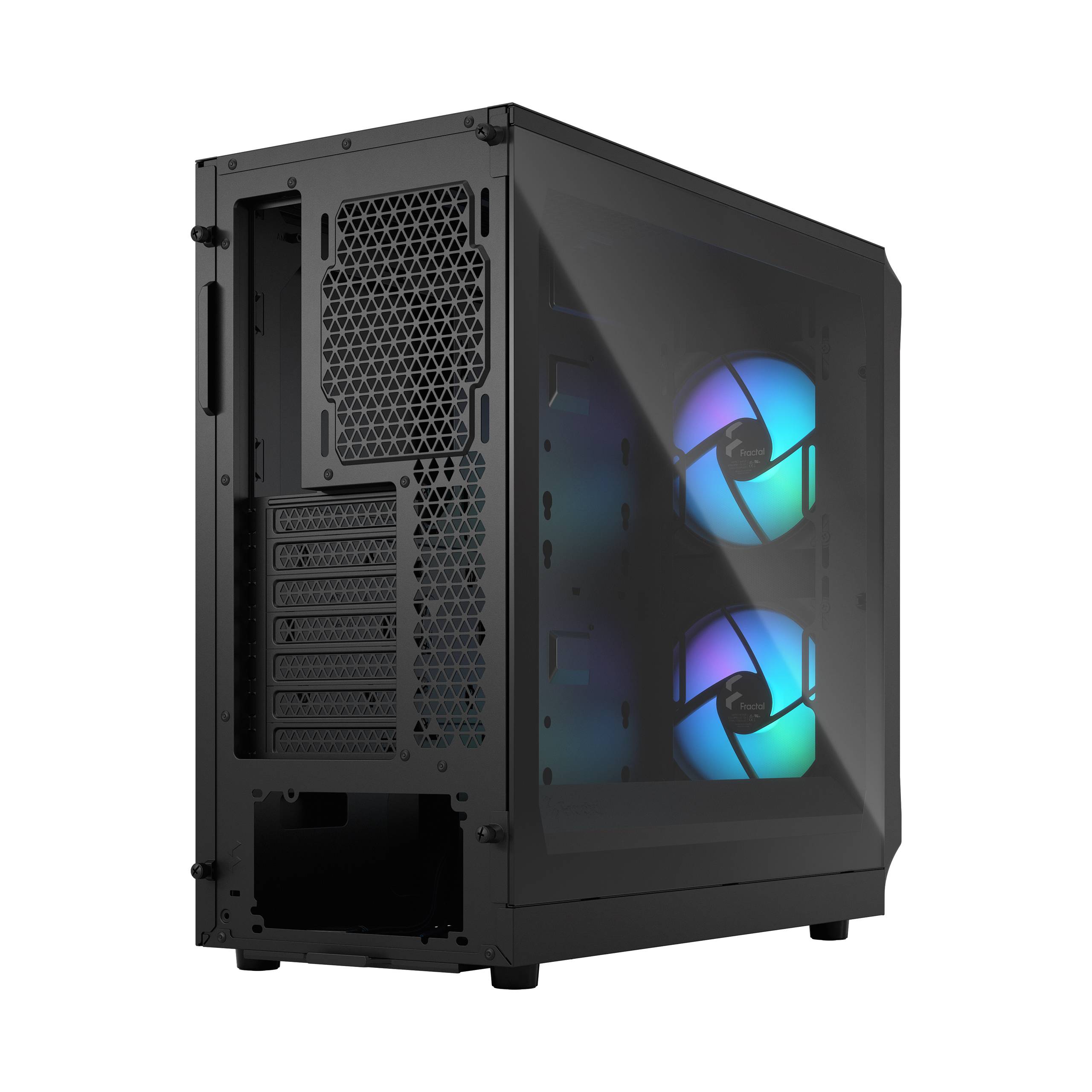 Caixa ATX Fractal Design Focus 2 RGB Black TG Clear Tint | PCDIGA