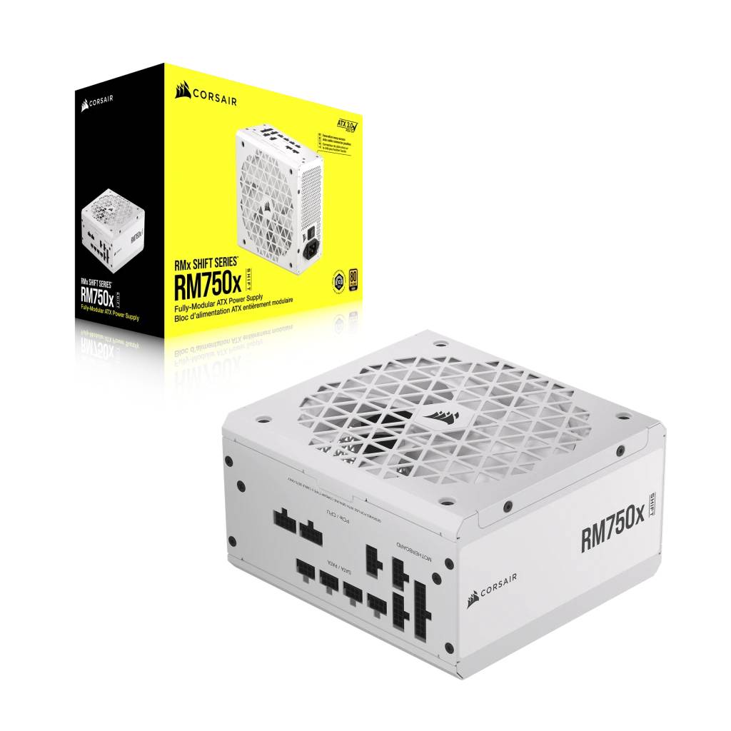 Fonte de Alimentação ATX Corsair RM750x Shift Series 750W 80 PLUS