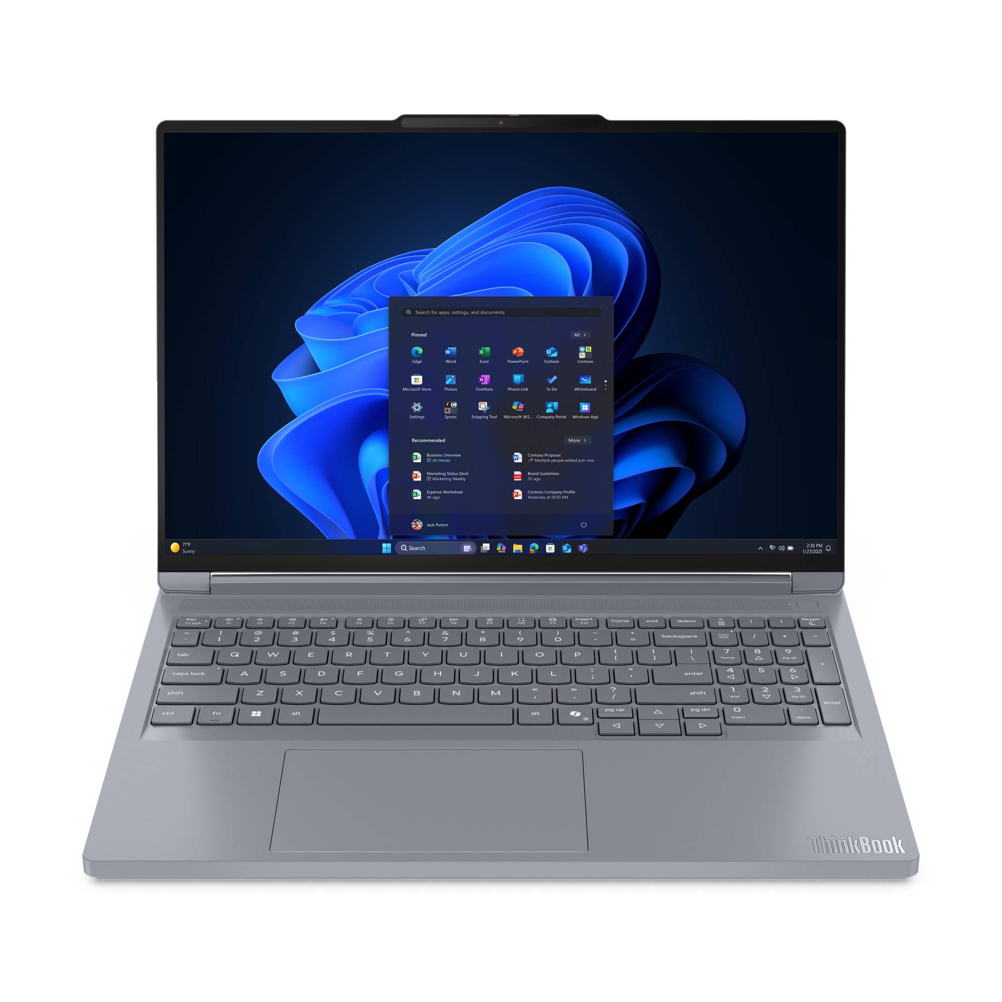 Portátil Lenovo ThinkBook 16p G6 ADR 16 Luna Grey