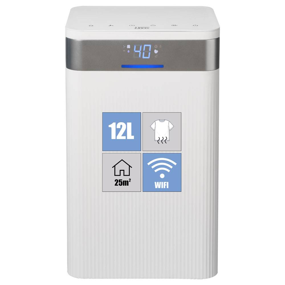 Desumidificador Jocel JDE001405 12L/Dia 200W 38dB(A) WiFi Branco