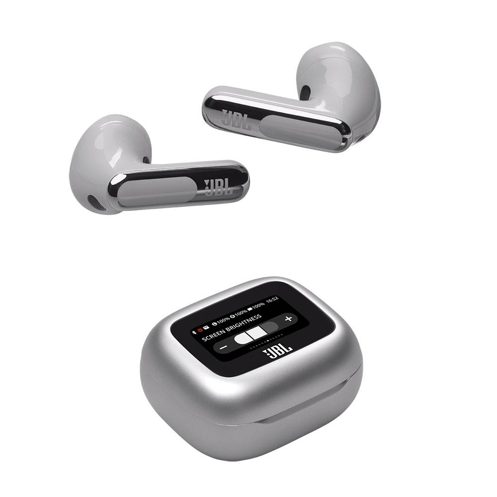 Earbuds JBL Live Flex 3 ANC True Wireless Silver | PCDIGA
