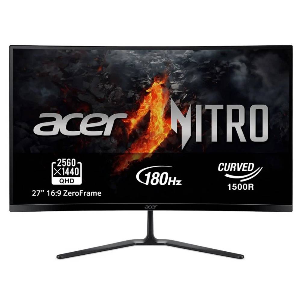 Acer ED270U 27インチ 曲面ゲーミングモニター Acer Nitro 湾曲 ゲーミングモニター 27インチ フルHD VA 非光沢 280Hz