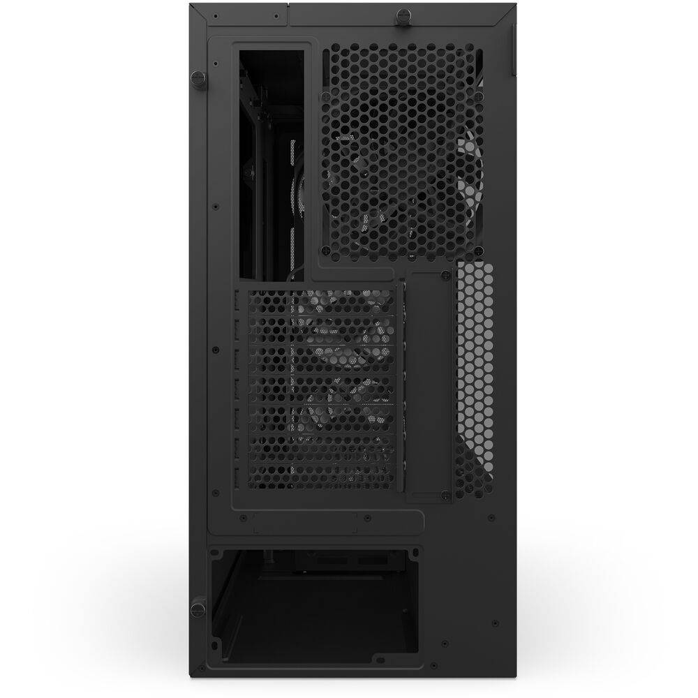 Caixa ATX NZXT H5 Flow RGB (2024) Vidro Temperado Preta | PCDIGA