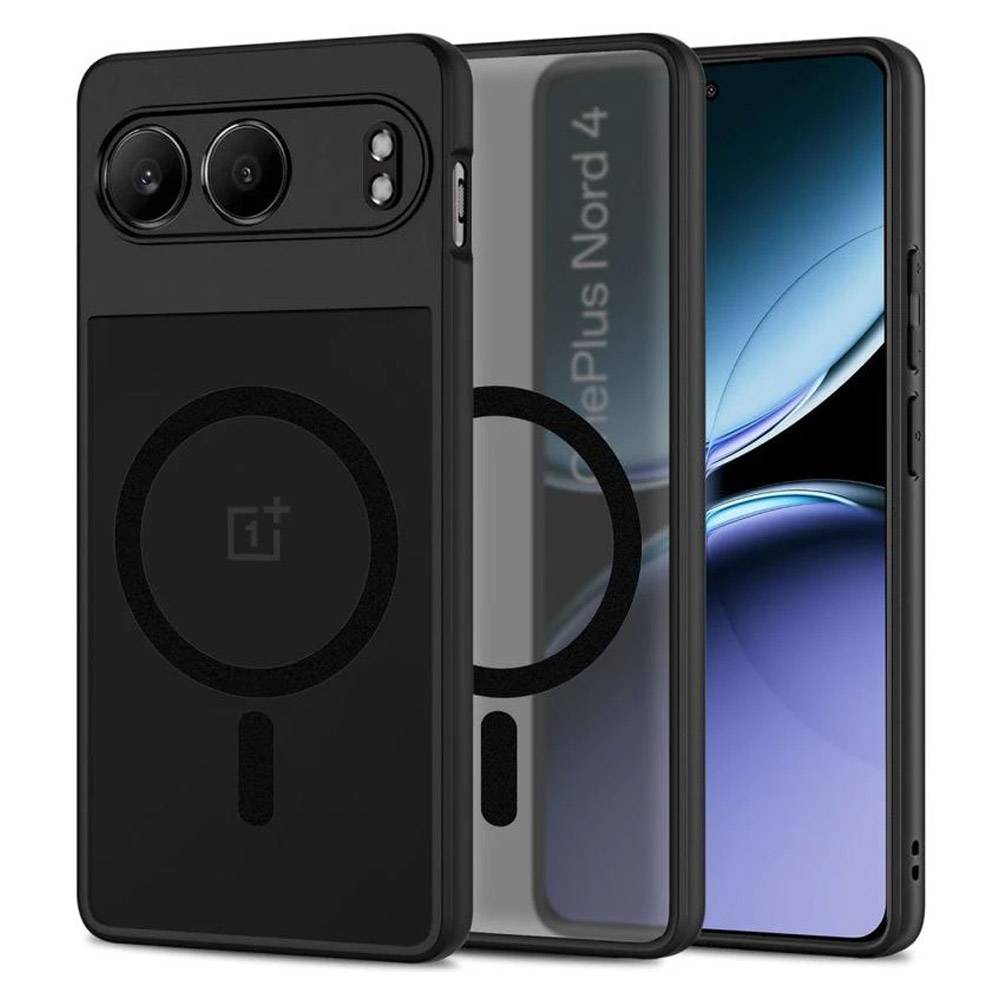 Capa Tech-Protect OnePlus Nord 4 MagMat MagSafe Case Preta