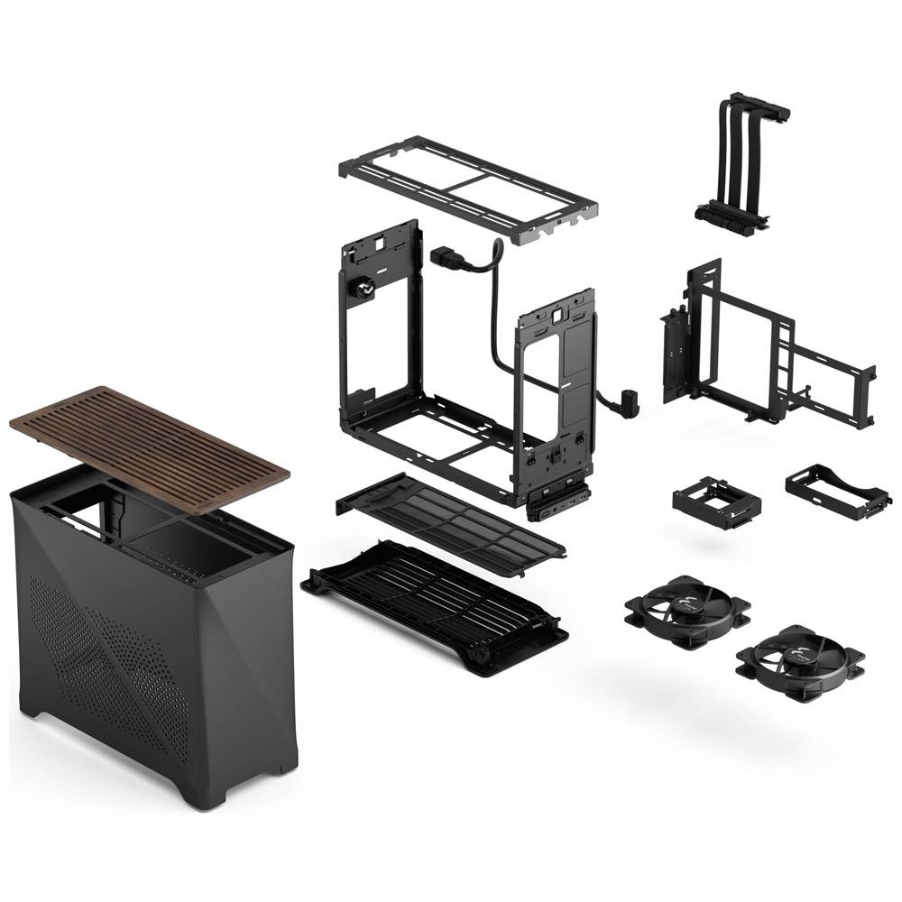 Caixa Mini-ITX Fractal Design Era 2 Charcoal | PCDIGA
