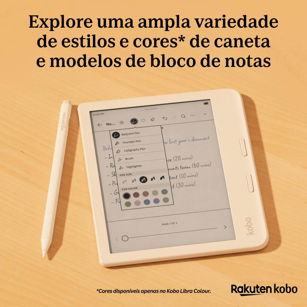 Caneta Kobo Stylus 2 Branca | PCDIGA