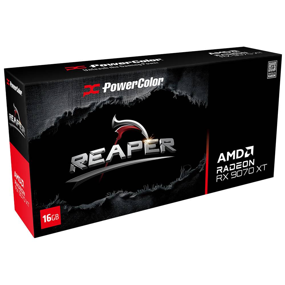 Placa Gráfica PowerColor AMD RX 9070 XT 