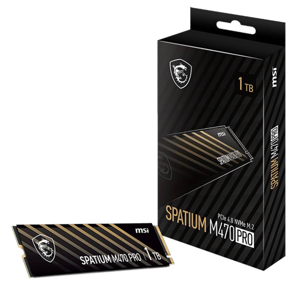 SSD M.2 2280 MSI Spatium M480 Pro 2TB 3D NAND NVMe PCIe 4.0 Gen