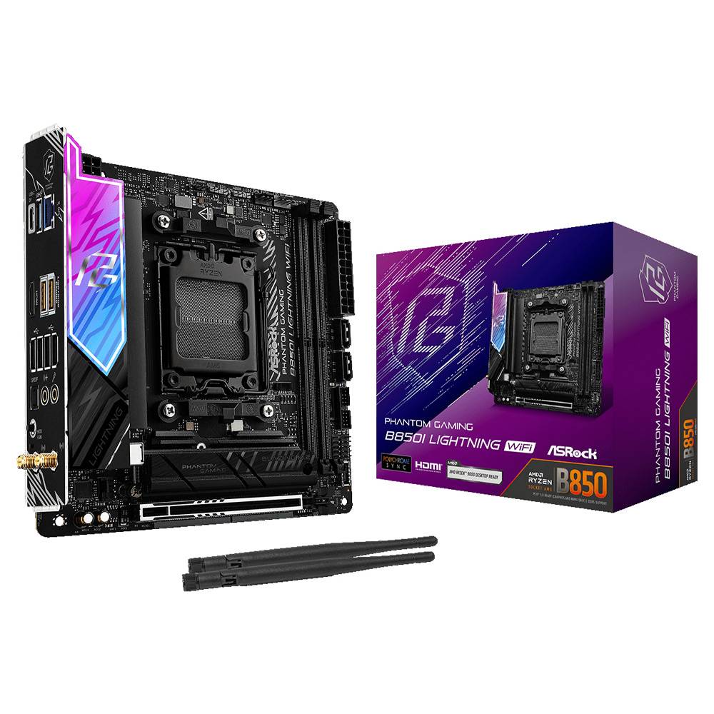 Motherboard Mini-ITX AsRock B850I Lightning WiFi SktAM5