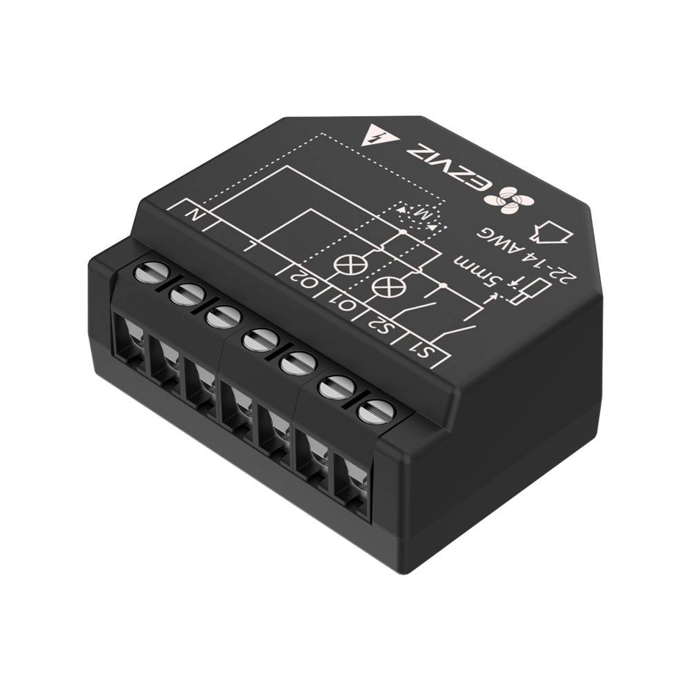 Módulo Automação EZVIZ T36WM Smart Home Wi-Fi Relay