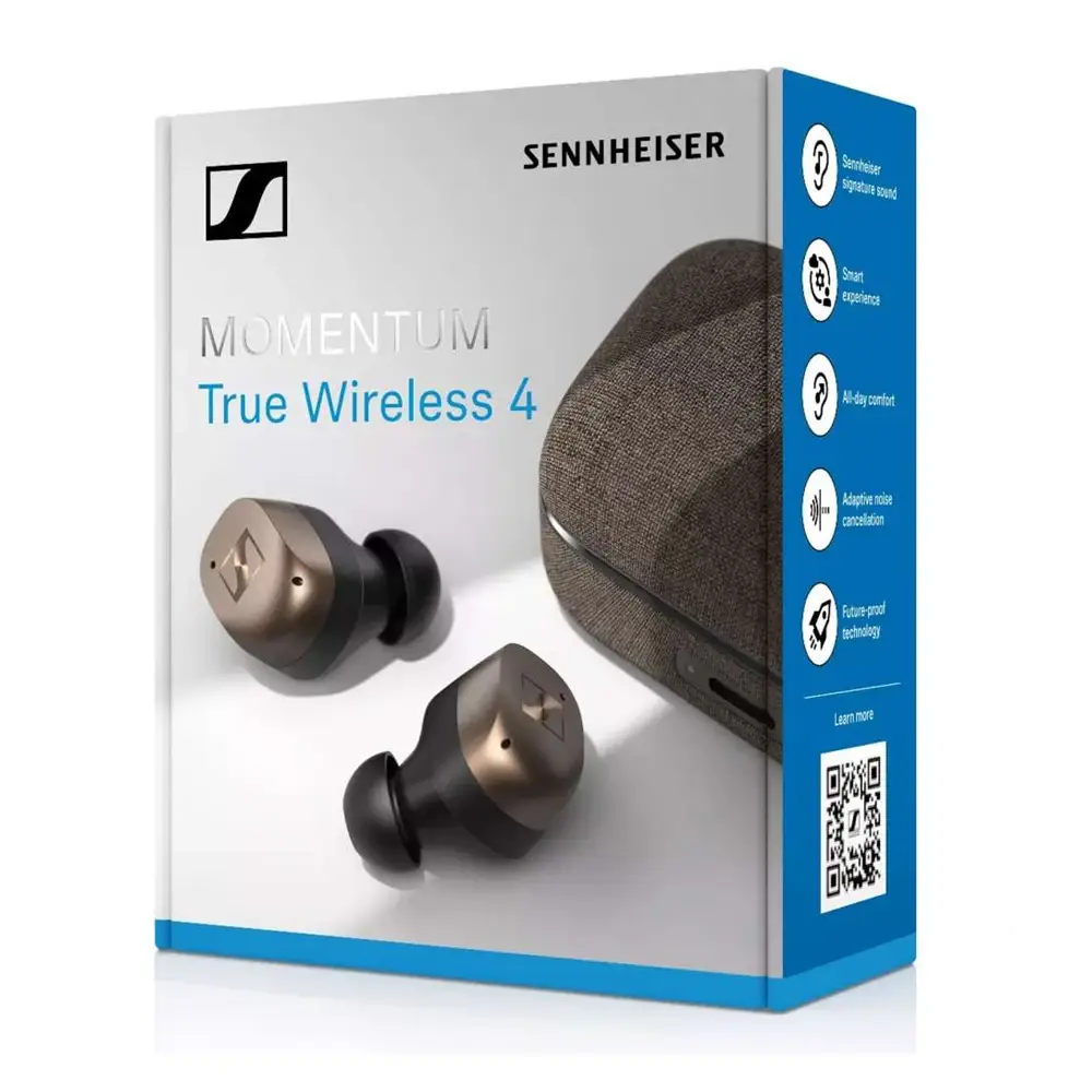 Earbuds Sennheiser Momentum True Wireless 4 ANC Pretos/Cobre | PCDIGA
