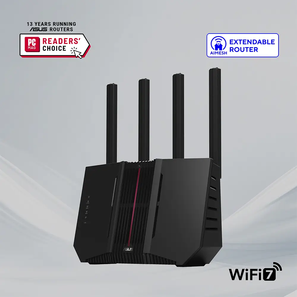 Router Asus RT-BE92U BE9700 AiMesh Tri-Band WiFi 7 (802.11be