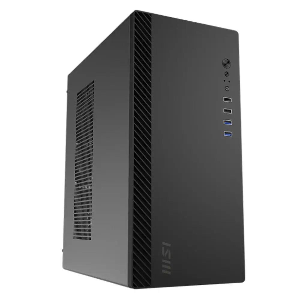 Caixa Micro-ATX MSI Pro Shield M100P Preta | PCDIGA