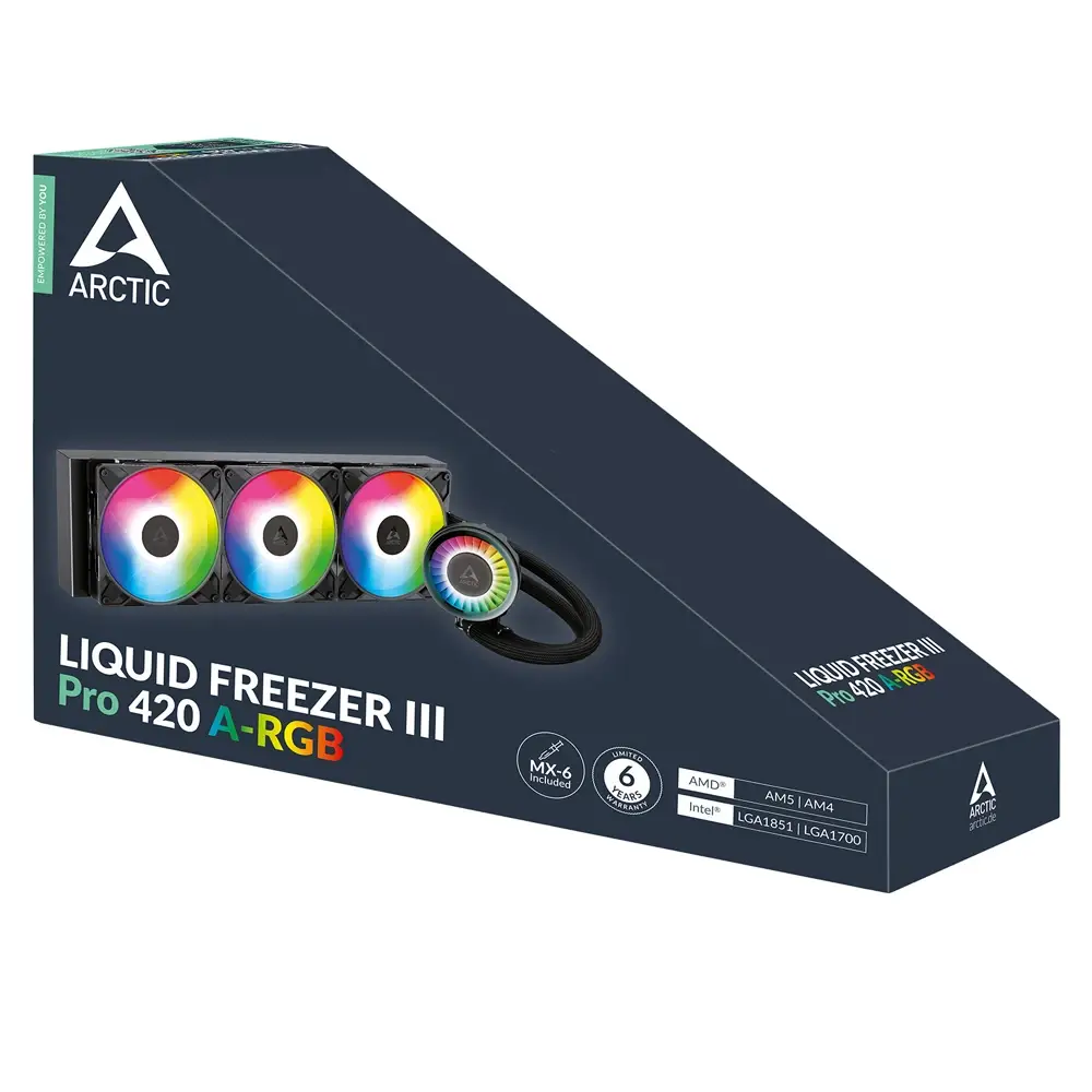 Water Cooler CPU Arctic Liquid Freezer III Pro 420 A-RGB All-In