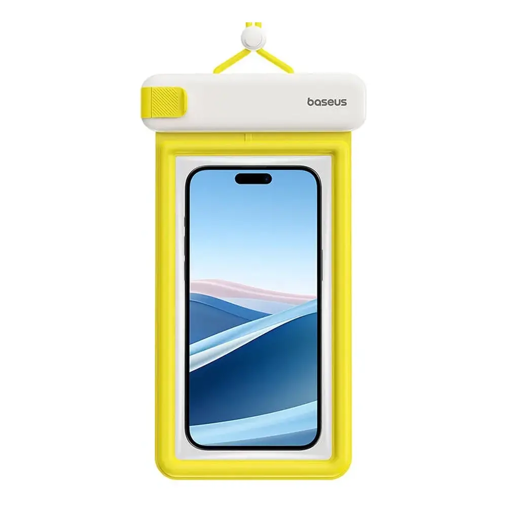 Bolsa Baseus DeepDive Series Clip-On Waterproof Moon White/Yellow
