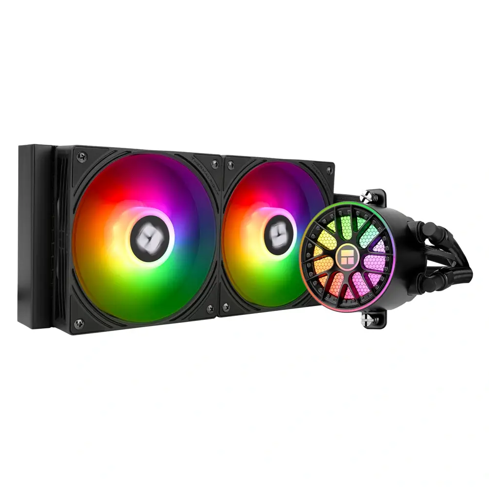 Water Cooler CPU Thermalright Aqua Elite 240 ARGB Black V6 All-In-One 240mm Preto