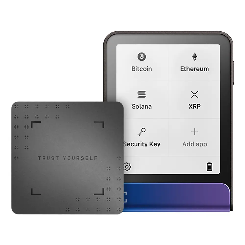 Carteira Ledger Flex Crypto Hardware Wallet + Recovery Key Neptune Blue |  PCDIGA