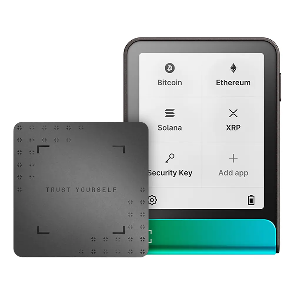 Carteira Ledger Flex Crypto Hardware Wallet + Recovery Key Oxidate Green |  PCDIGA