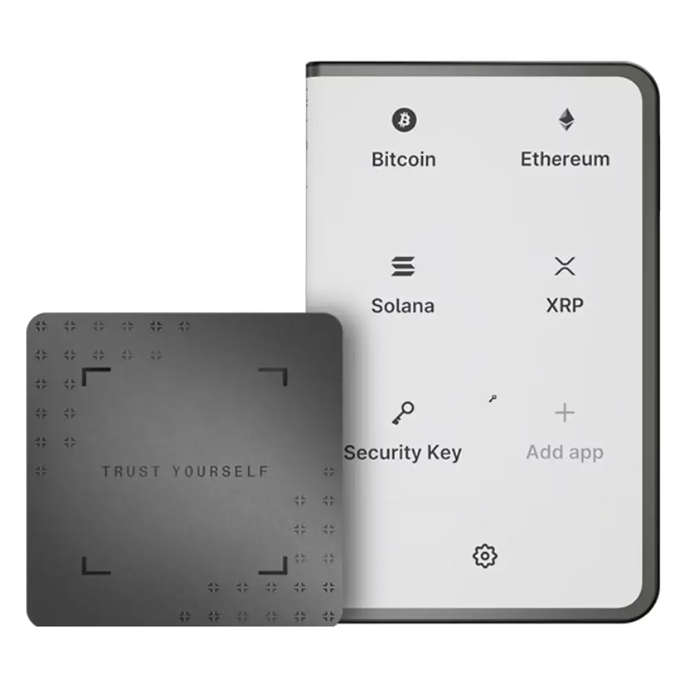 Carteira Ledger Stax Crypto Hardware Wallet + Recovery Key | PCDIGA