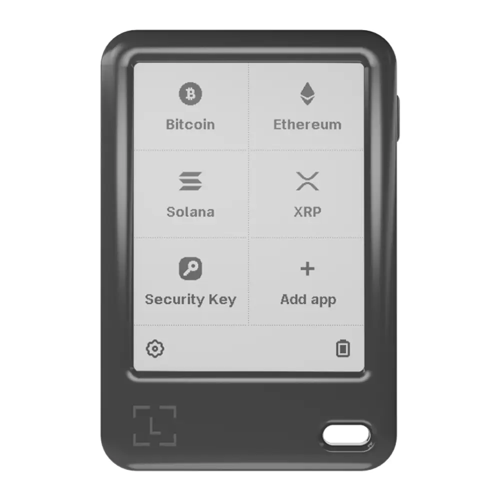 Carteira Ledger Nano Gen5 Crypto Hardware Wallet + Recovery Key Black ...