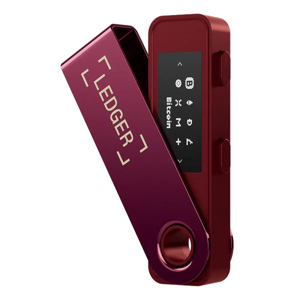 Carteira Ledger Nano S Plus USB-C Crypto Hardware Wallet Crimson Magenta |  PCDIGA