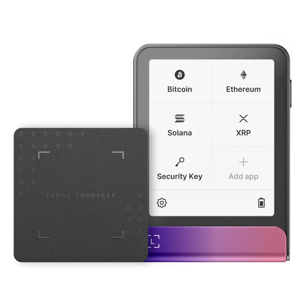 Carteira Ledger Flex Crypto Hardware Wallet + Recovery Key Crimson ...