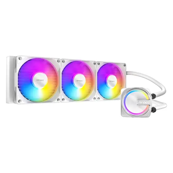 Water Cooler CPU Antec Skeleton 360 ARGB White 360mm All-In-One Branco