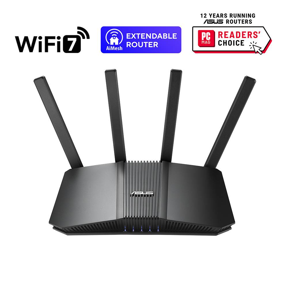 Router AiMesh Asus RT-BE82U BE6500 Wi-Fi 7 802.11be Dual-Band | PCDIGA