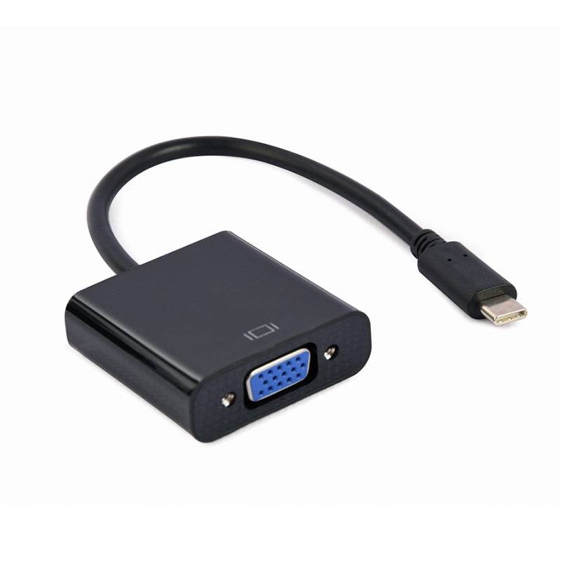 Gembird USB Type-C naar HDMI-beeldschermadapter, space grey - Qwerty