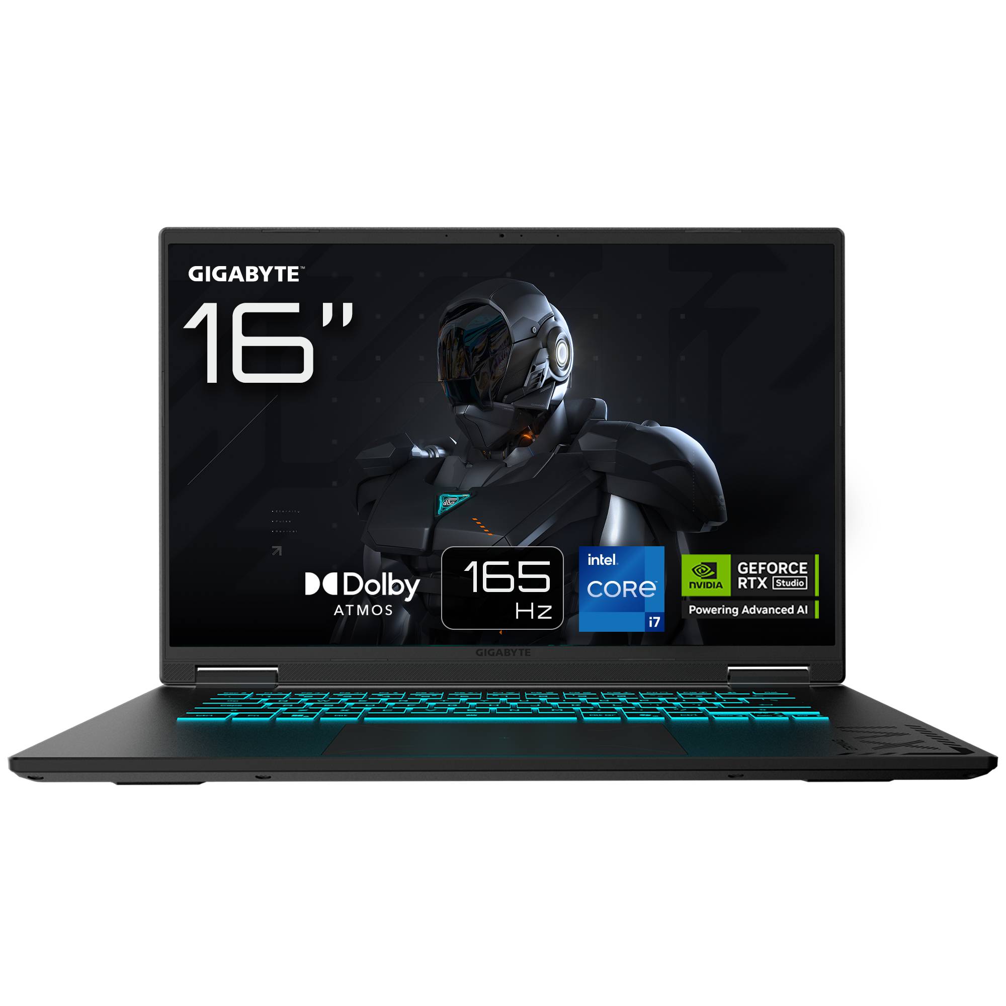 Portátil Gigabyte Gaming A16 CVH (2025) CVHI3PT864SD Black Steel
