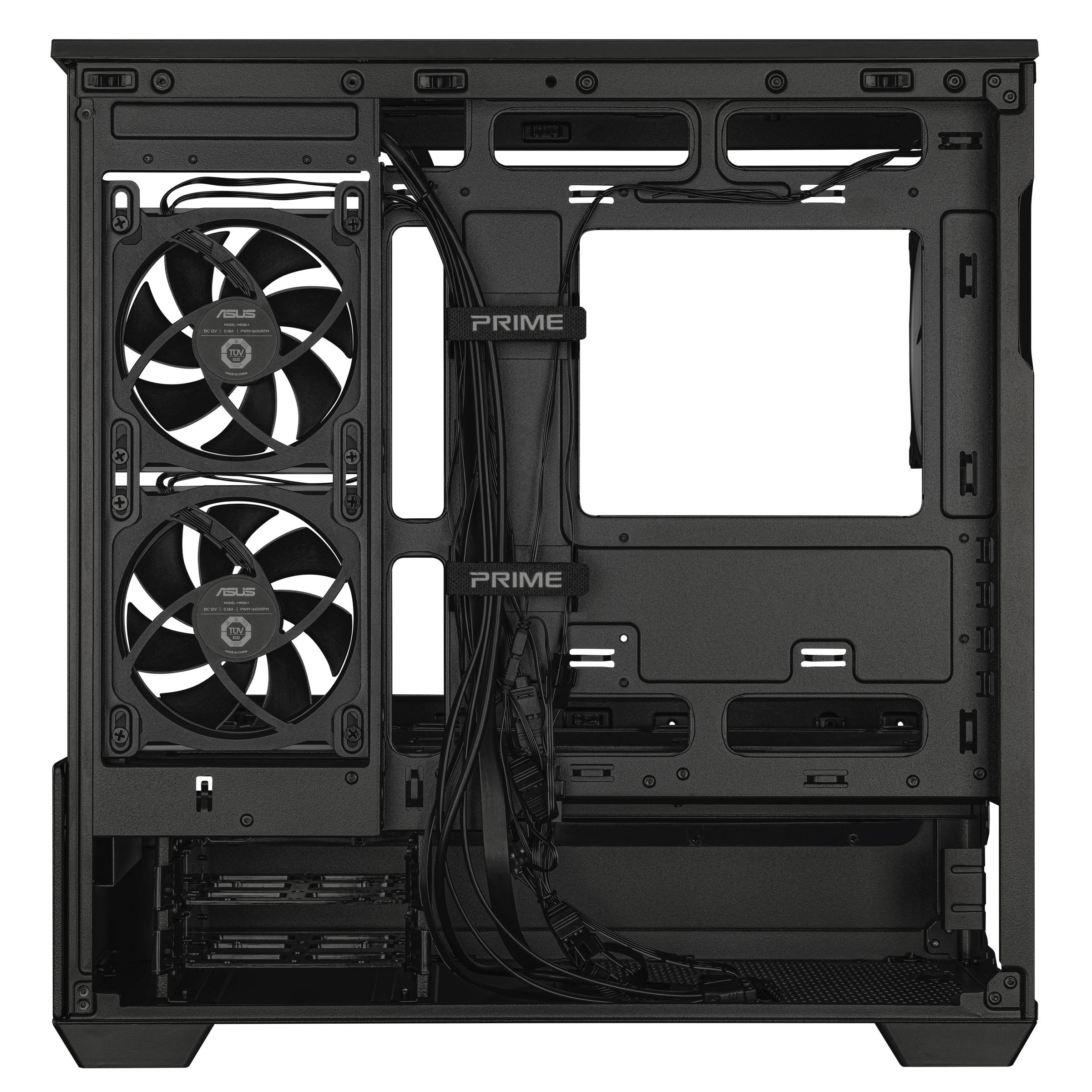 Caixa Micro-ATX Asus Prime AP202 ARGB Tempered Glass Panel Preta