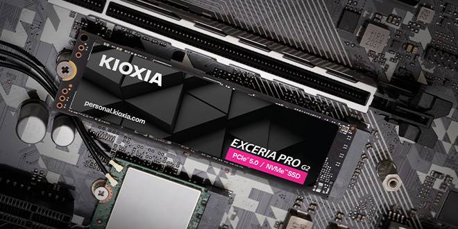 SSD M.2 2280 Kioxia Exceria Pro G2 2TB TLC NAND NVMe PCIe Gen 5.0