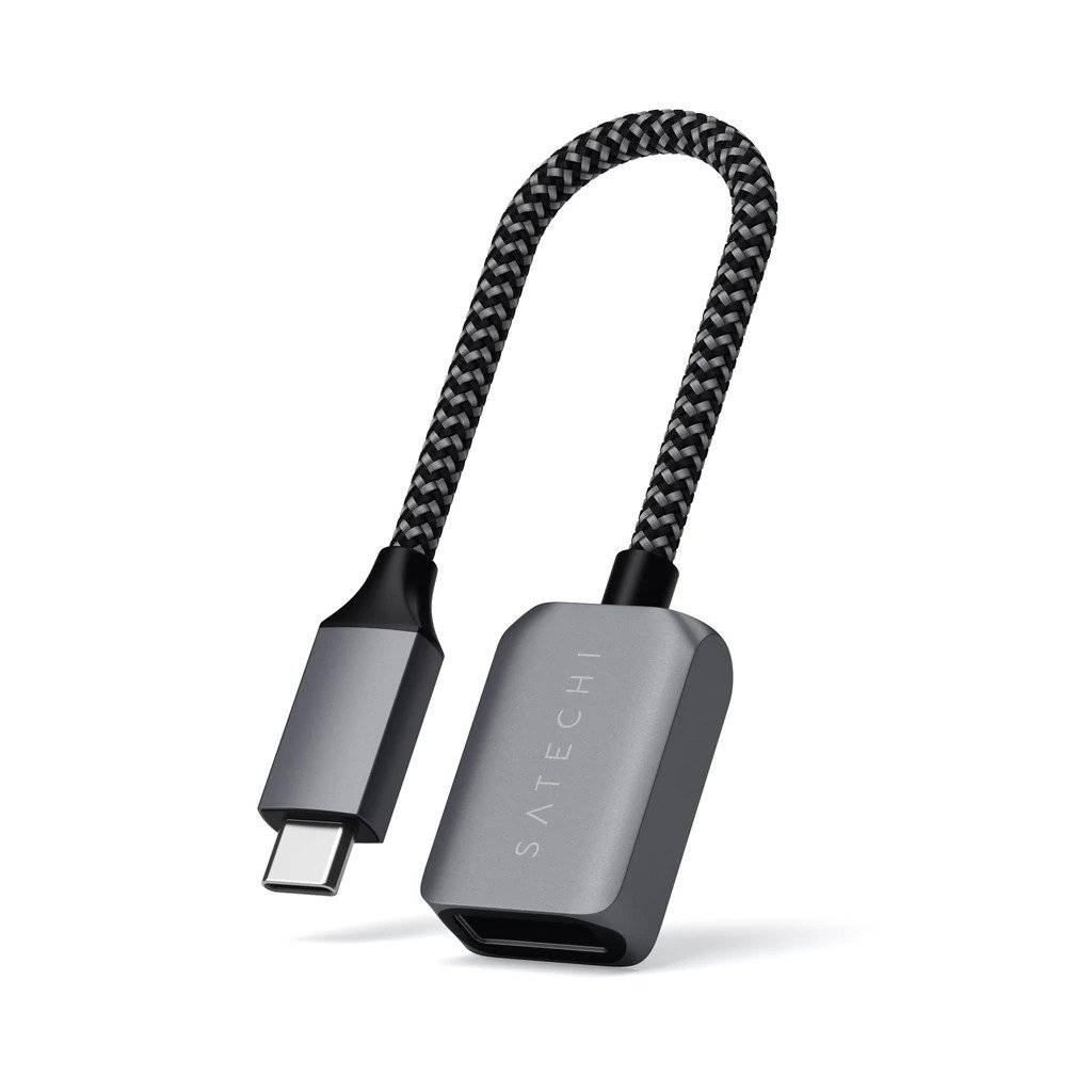Cabo Adaptador Satechi USB-C para USB 3.0 Space Grey