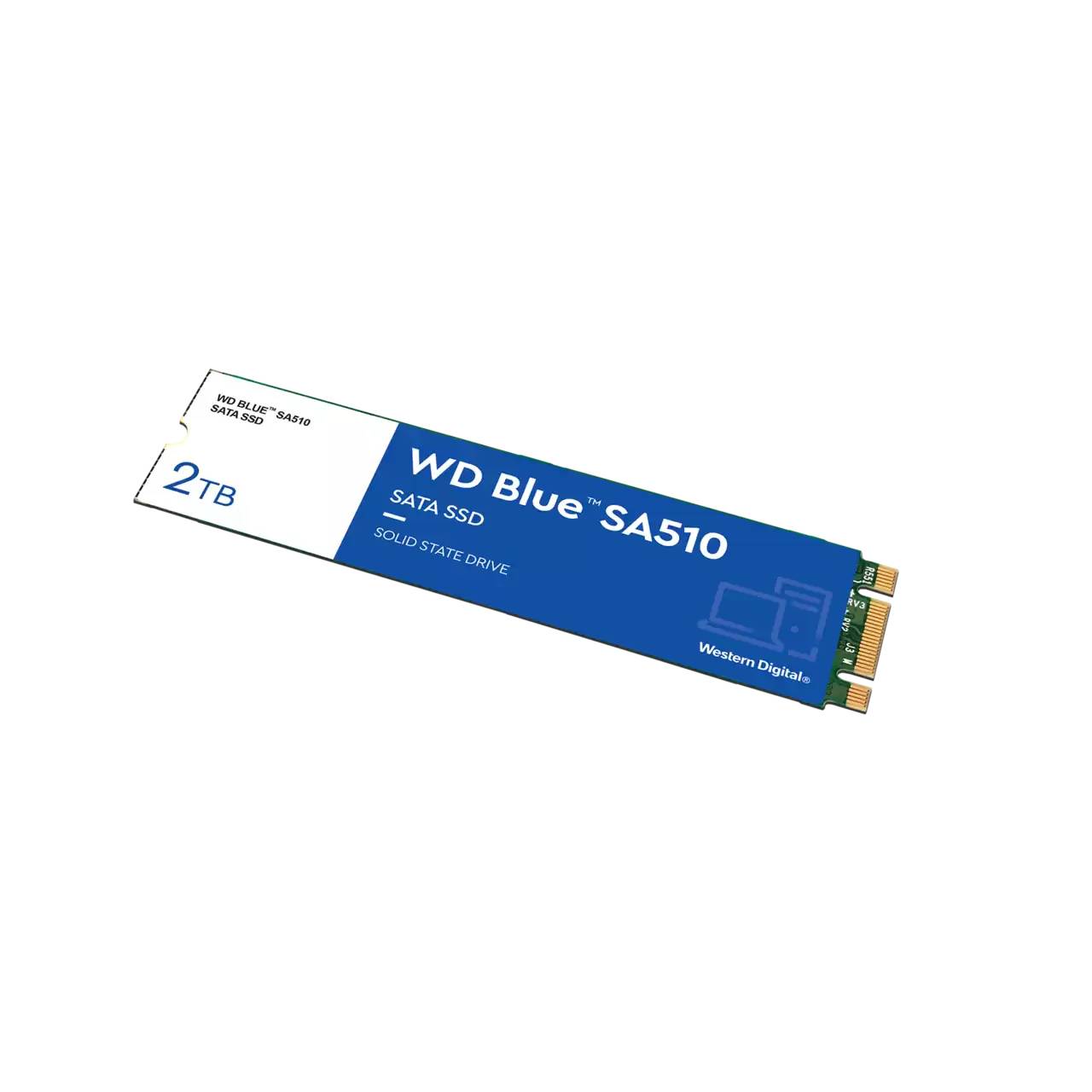SSD M.2 2280 SANDISK WD Blue SA510 2TB 3D NAND SATA 6Gb/s | PCDIGA