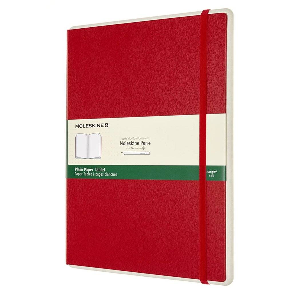 Caderno XL Liso Moleskine Paper Tablet 1 Vermelho