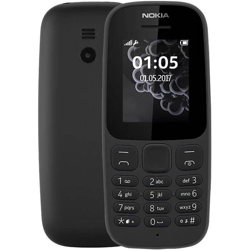 Telemóvel Nokia 105 (2019) 1.77 Dual SIM Preto
