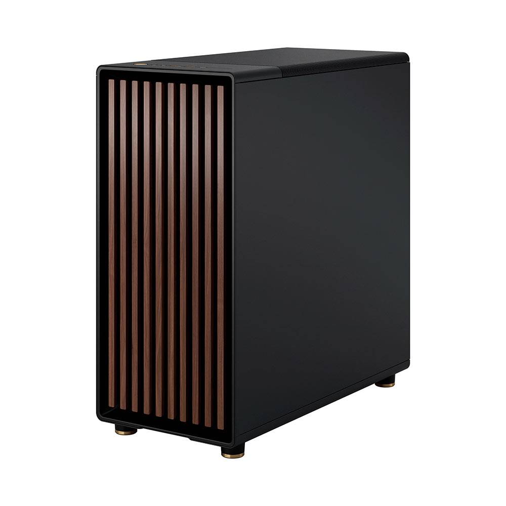Caixa ATX Fractal Design North Charcoal Black Tempered Glass Dark