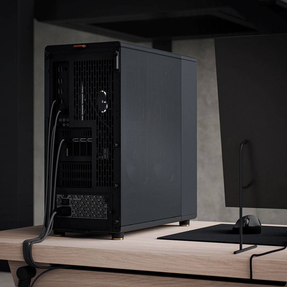 Caixa ATX Fractal Design North Mesh Charcoal Black | PCDIGA