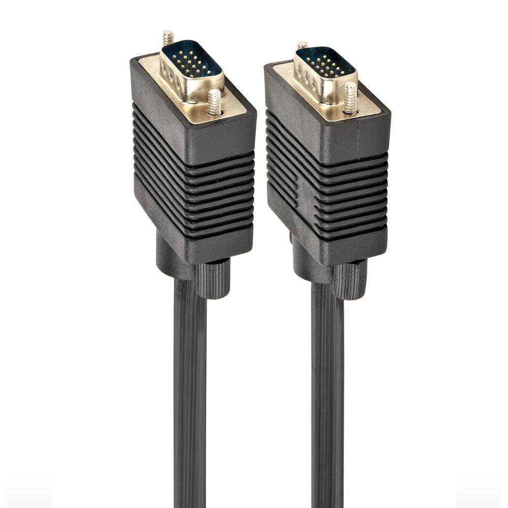 Cabo VGA Gembird CC-PPVGA-15M-B Dual-Shielded Ferrite 15m Preto