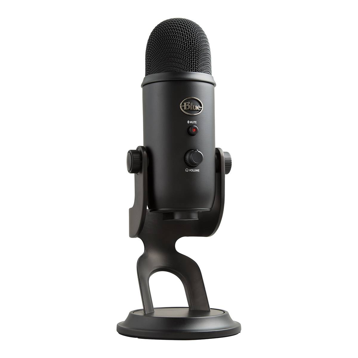 Microfone Logitech for Creators Blue Yeti USB Condensador PC/Mac Blackout