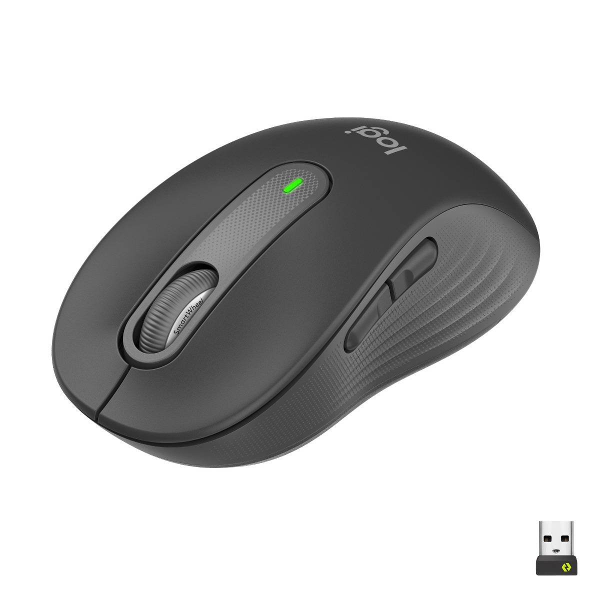 Rato Óptico Logitech Signature M650 Wireless/Bluetooth 2000DPI Graphite ...