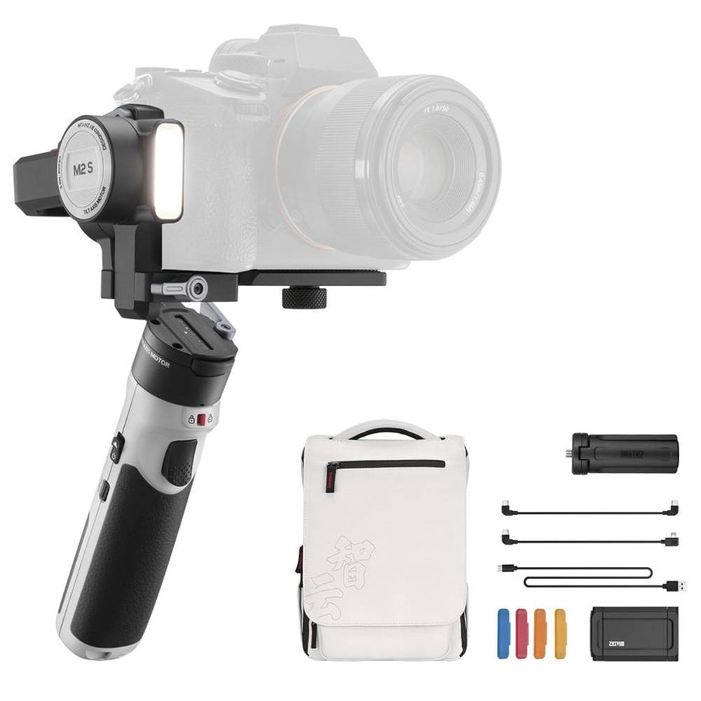Gimbal Estabilizador de Câmara Profissional Zhiyun Crane M2S Combo - Recondicionado