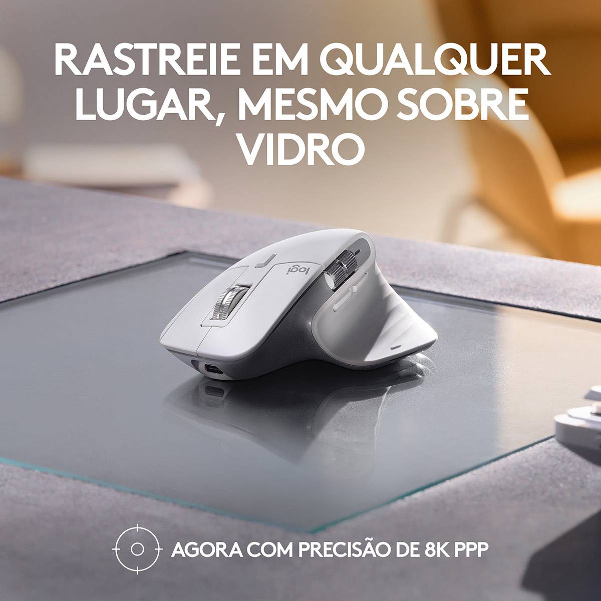 Rato Óptico Logitech MX Master 3s for Mac Wireless/Bluetooth