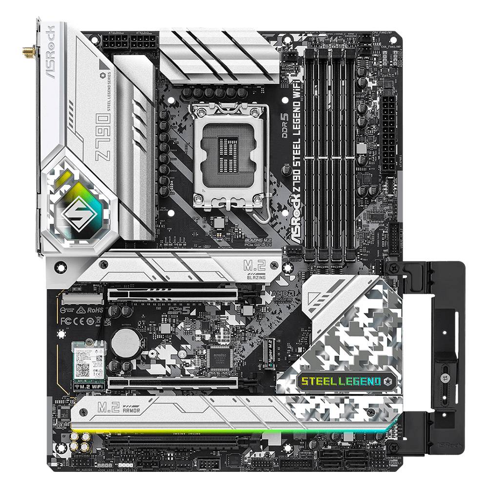 Motherboard ATX ASRock Z790 Steel Legend WiFi Skt1700 | PCDIGA