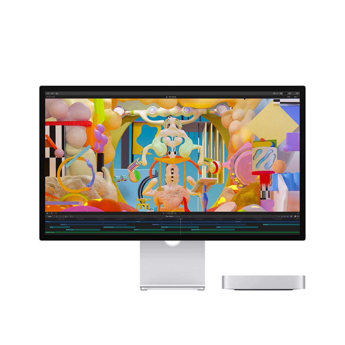 【16GB 512GB】M2 Mac mini Computador Mac mini da Apple Chip M2 Pro da Apple com CPU de