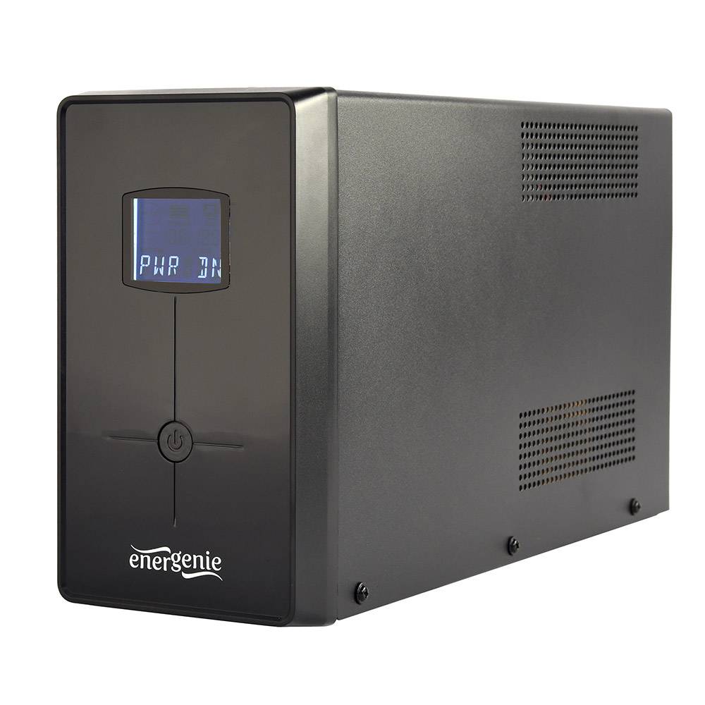 Gembird UPSRACK-12 UPS 2000 VA Con AVR - Gruppo Di Continuità Per PC E Ufficio, Protezione Sovratensioni