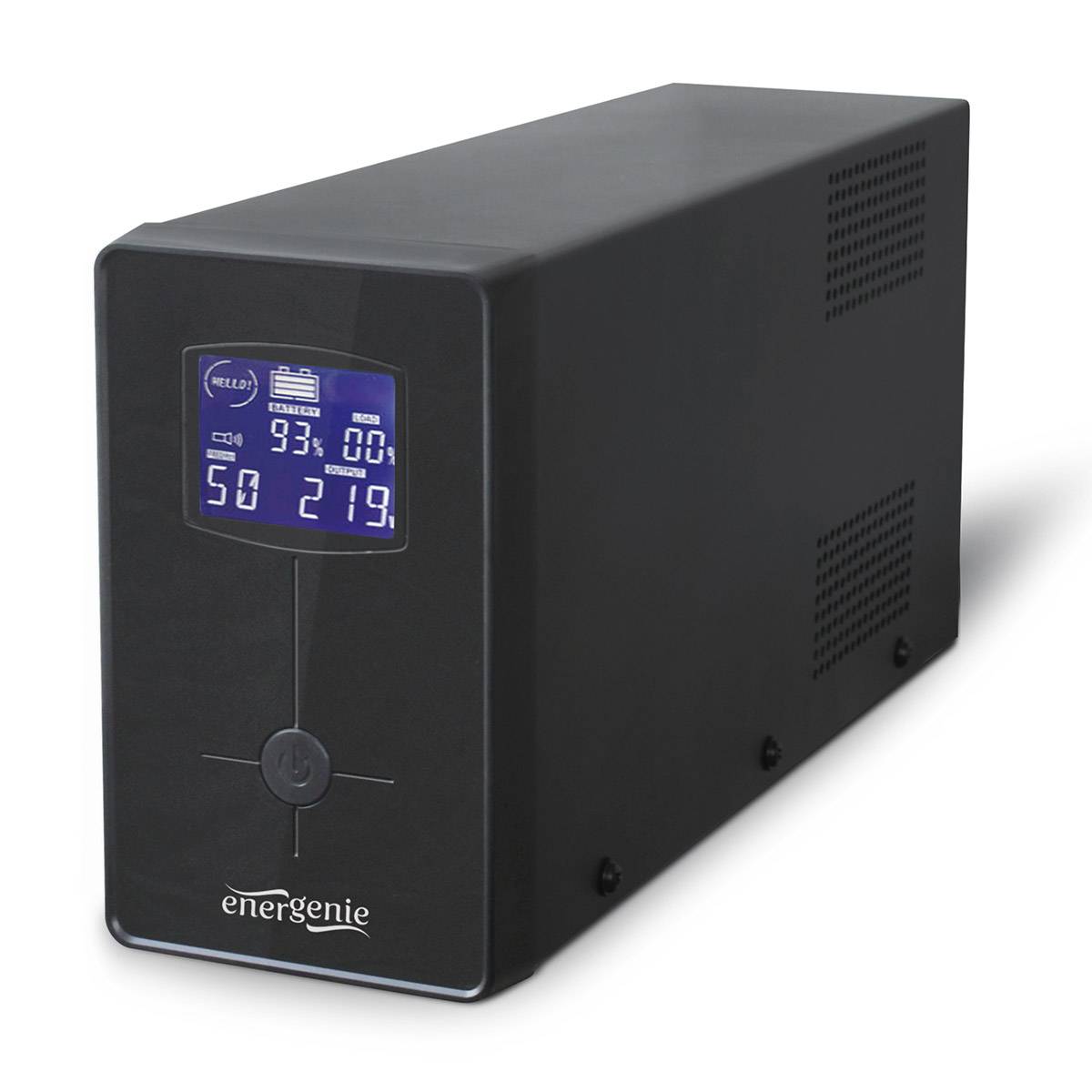 UPS Gembird EG-UPS-036 3000VA Schuko/IEC/USB Preta